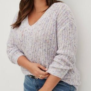 Torrid Mulitcolor pullover sweater